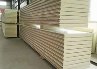 100mm panele izolacyjne z poliuretanu, 3-warstwowy panel warstwowy Cold Room
